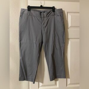 Gray Capri pants